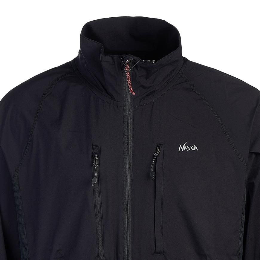 NANGA Men’s Hybrid Tech Hike Zip Jacket Blue NW2311 1E508 BLK