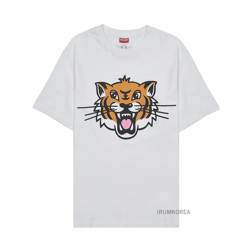 KENZO Happy Tiger Graphic T-Shirt for Men FF55TS5334SG 02