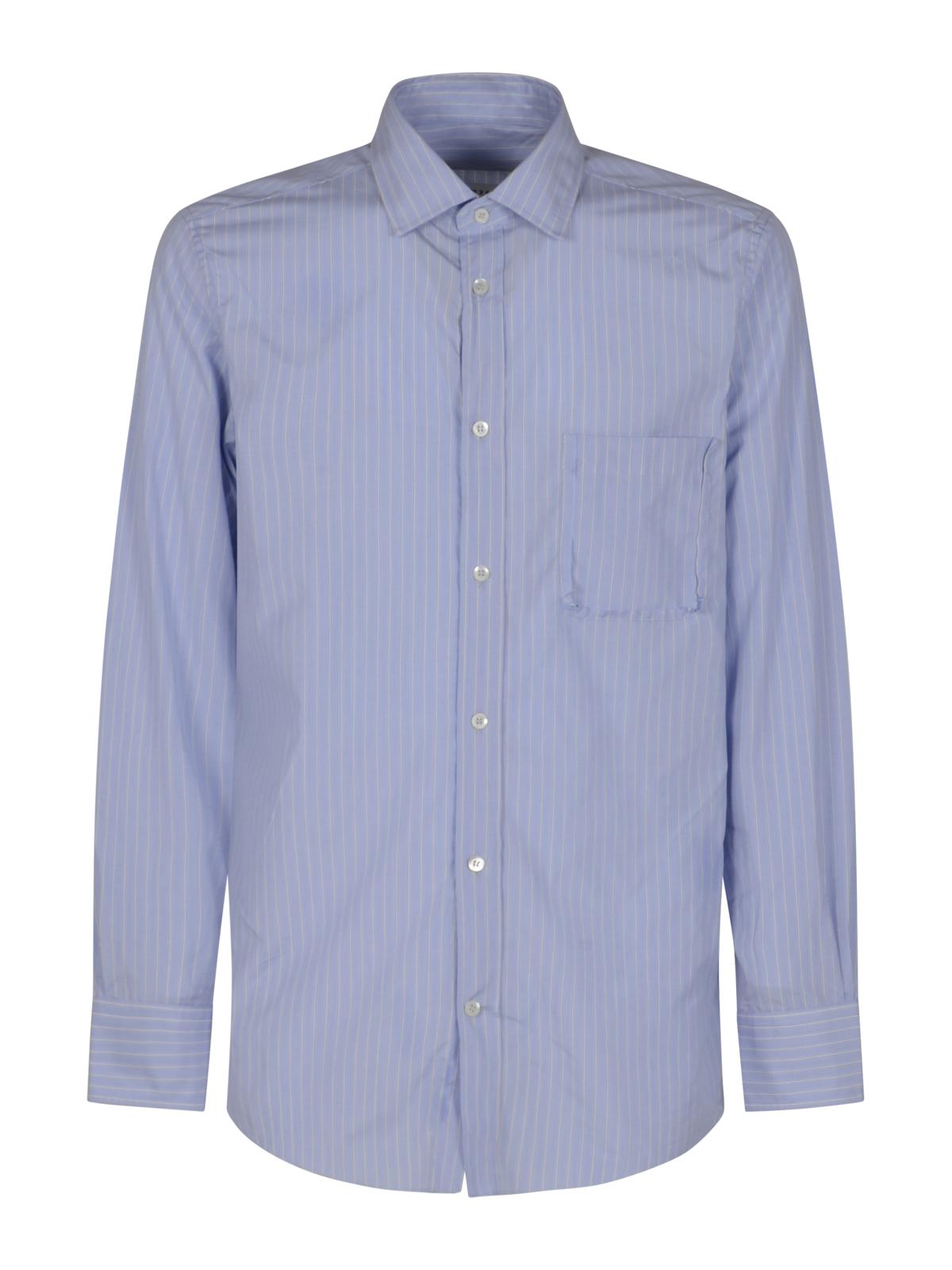 Maison Margiela Black Cotton Long Sleeve Shirt
