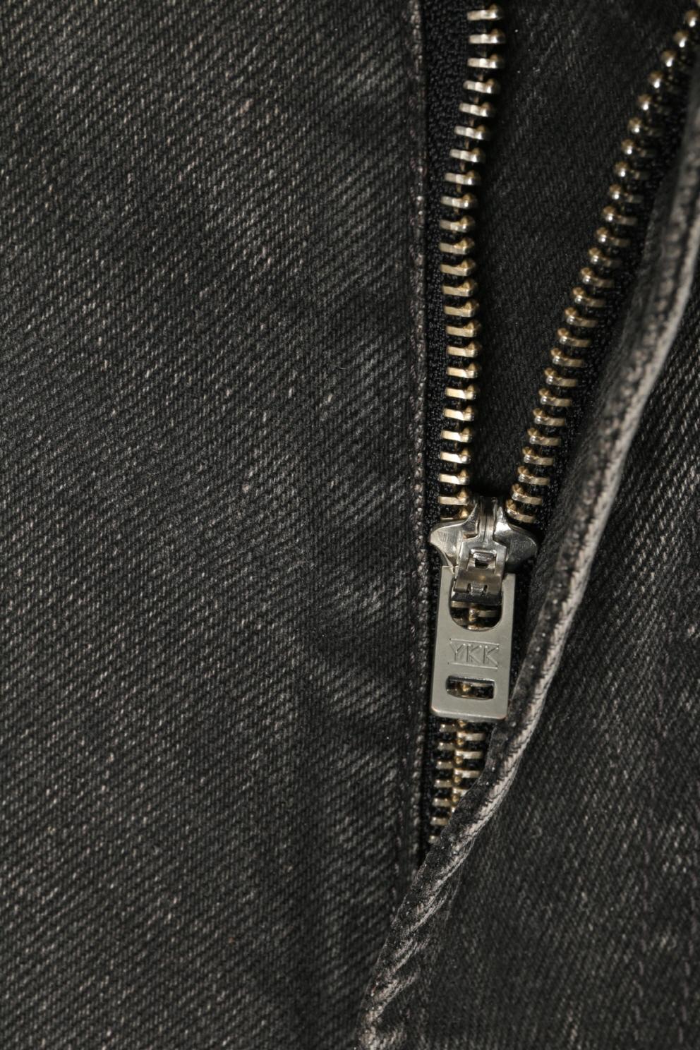 OUR LEGACY Black Coated Wash THIRD CUT Denim Jeans M2255TBC