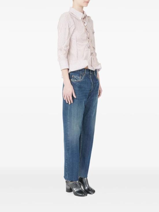 Maison Margiela Blue Denim Jeans Women’s Pant