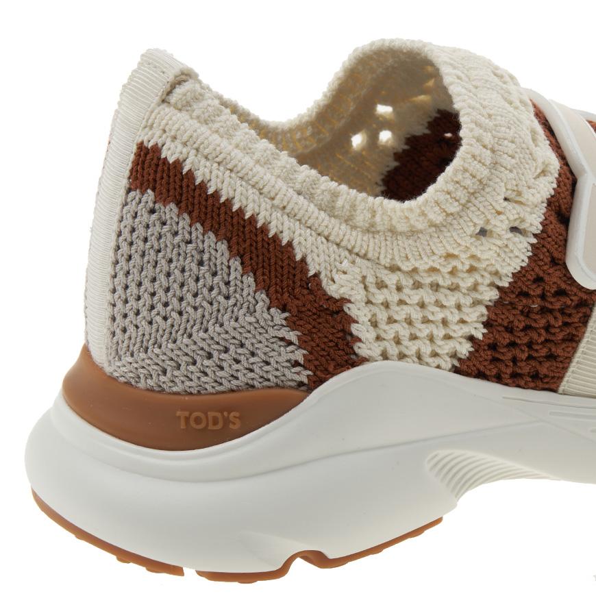 Tods Women’s Run Canvas Low-Top Sneakers XXW54C0IJ30TK7 YYF1
