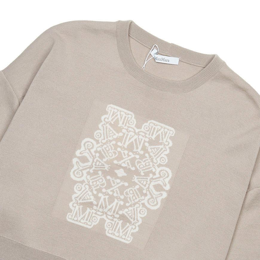 Max Mara Virgin Wool Round Neck Sweater SIR for Women 014