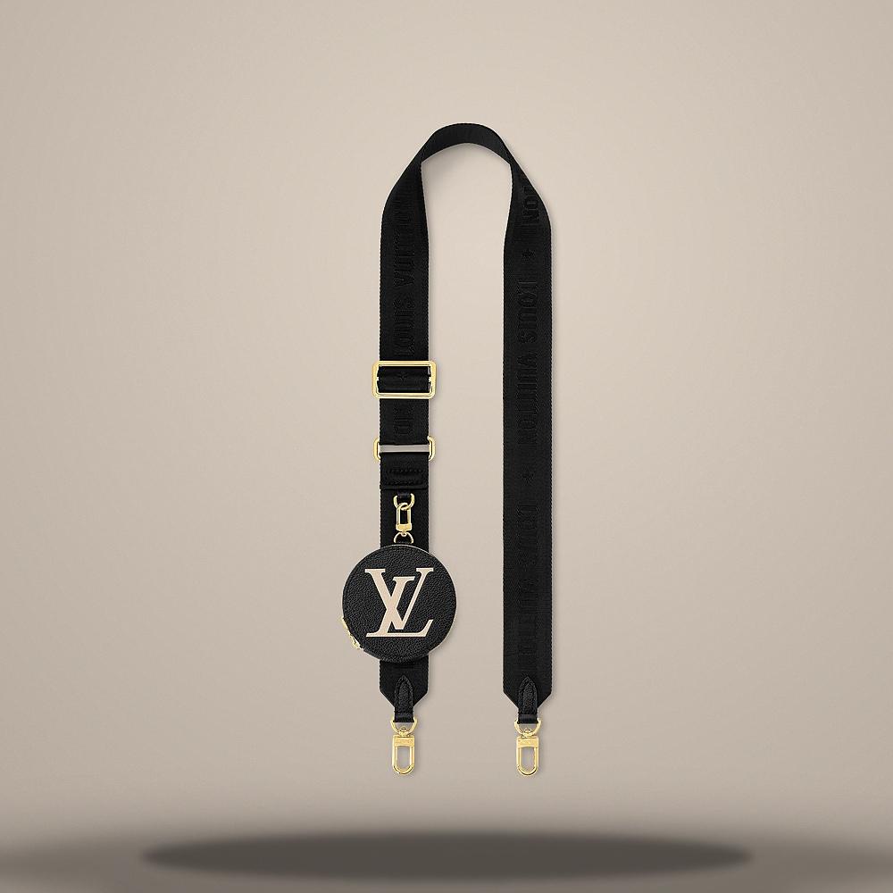 Louis Vuitton Bandouliere Black Creme Shoulder Bag