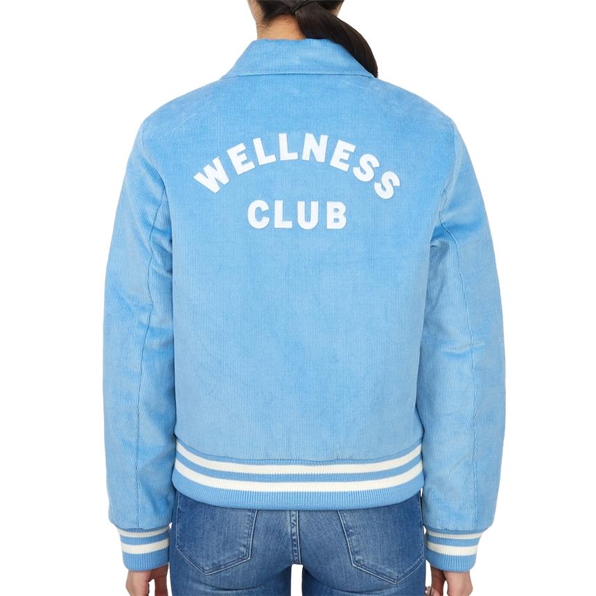 SPORTY&RICH Unisex Varsity Jacket JA761BB BABY BLUE