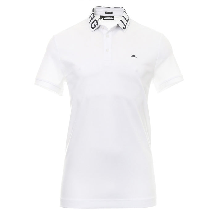 J LINDEBERG Regular Fit Polo T-Shirt White Men’s