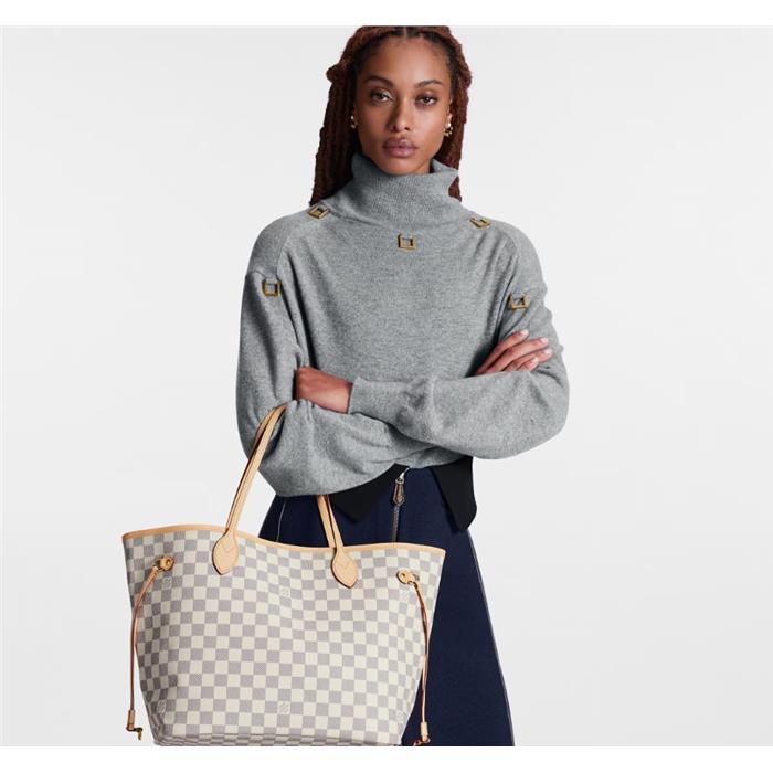 Louis Vuitton Neverfull MM Tote Shoulder Bag N40603