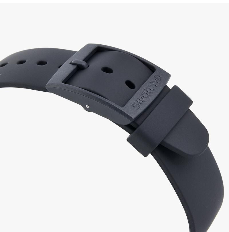 Swatch Unisex Rubber Watch SO29A101