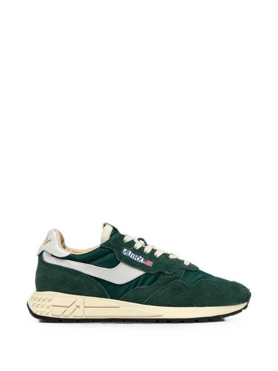 AUTRY Rewind Low Nylon Suede Sneakers for M WWLM NC41 WHITE BOTANICAL GARDEN DOM