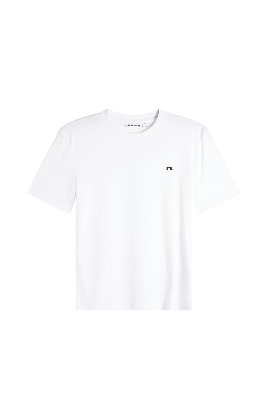J LINDEBERG White Short Sleeve T-Shirt Women’s RWJT148290000