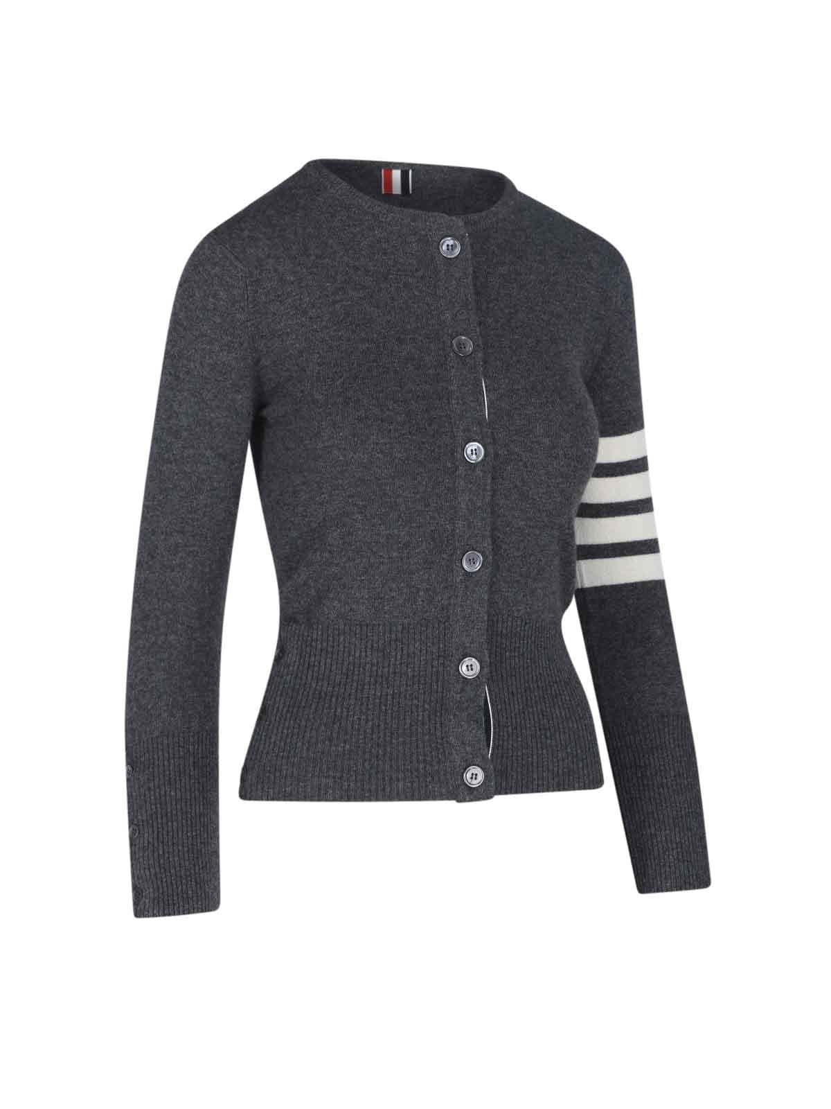 THOM BROWNE Wool Knit Cardigan