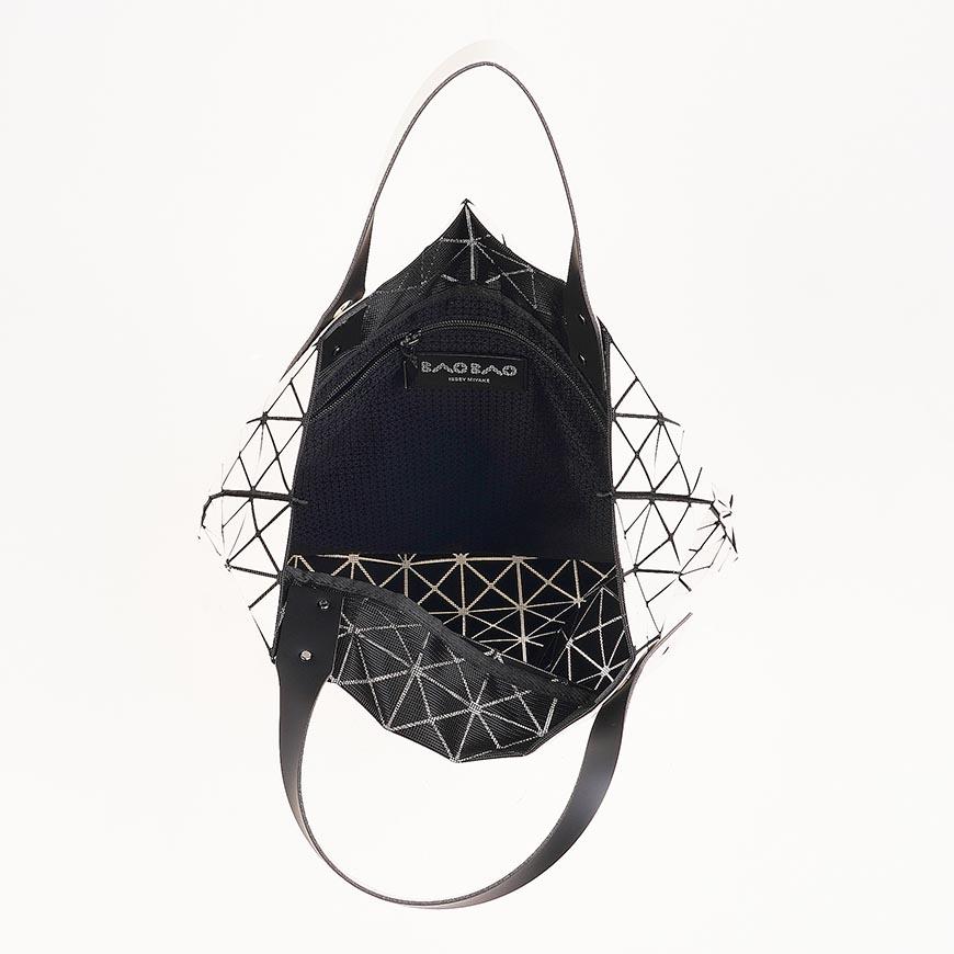 Issey Miyake Bao Bao Prism Frost Tote Bag Navy