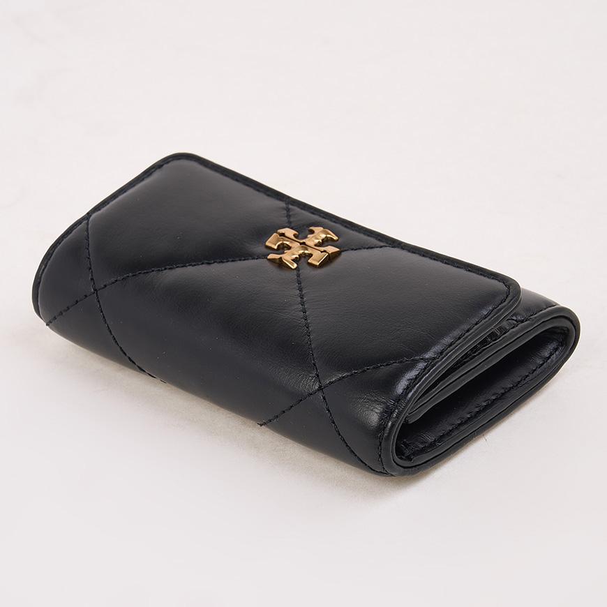 Tory Burch Kira Flap Leather Card Holder Wallet for Women 159794 001