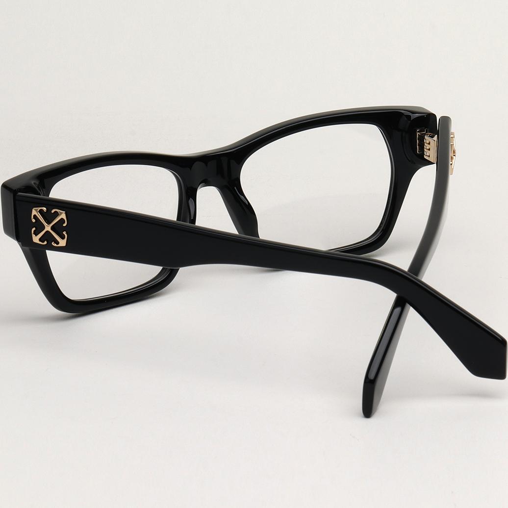 OFF WHITE Unisex Acetate Square Fashion Eyeglass Frames OERJ07E 1000 STYLE 7