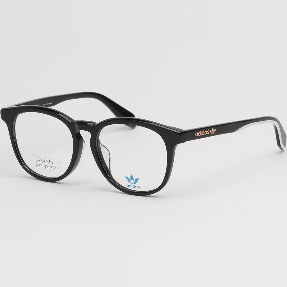 Adidas Big Size Unisex Asian Fit Acetate Rectangle Eyeglass Frames OR5019F 001