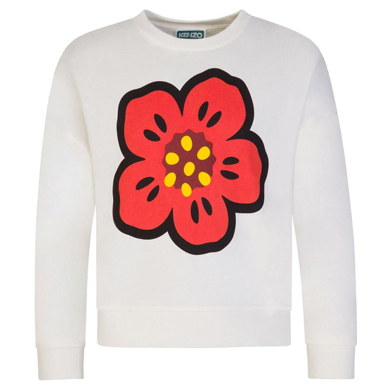 KENZO Womens Floral Print Sweatshirt