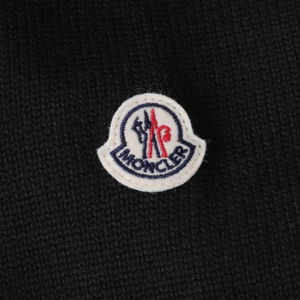 Moncler Logo Knit Mix Down Puffer Jacket for Women 093 9B000 25 M1131 999