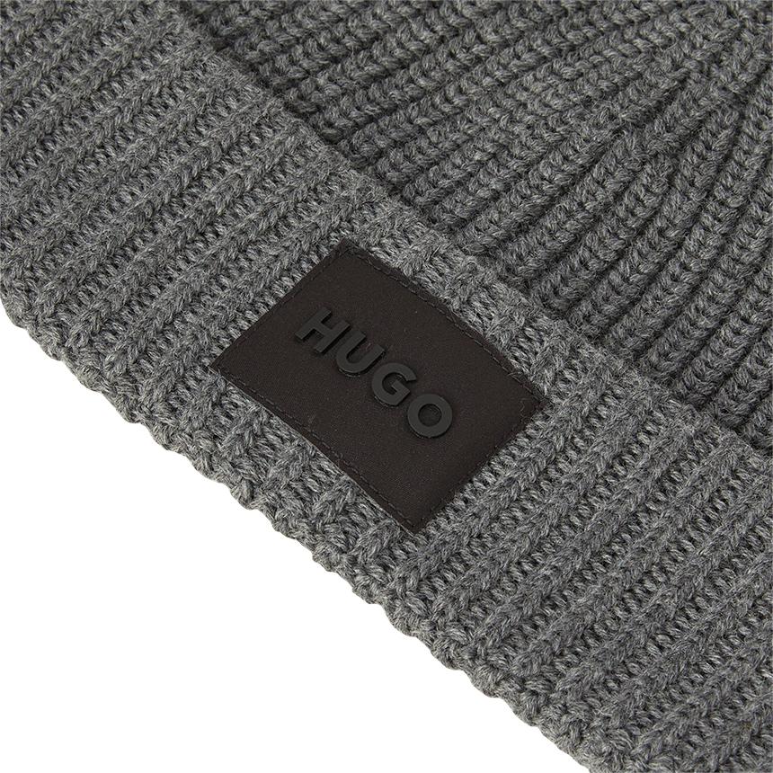 HUGO BOSS Scarf and Beanie Set Men’s Knit Accessory 50551423 034