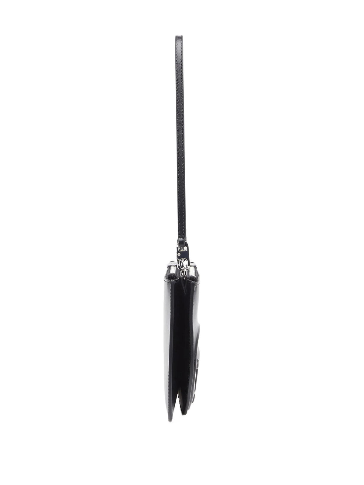DIESEL Black Leather Shoulder Bag