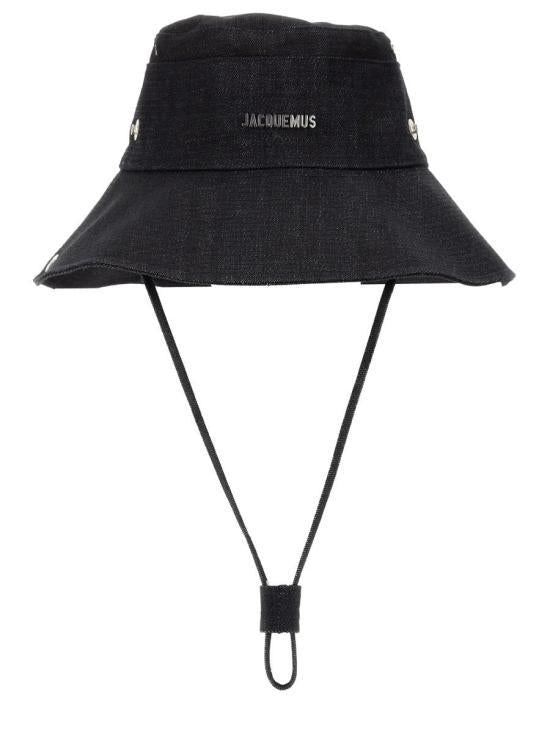 JACQUEMUS Bucket Hat 255AC7211782380 NAVY DOM