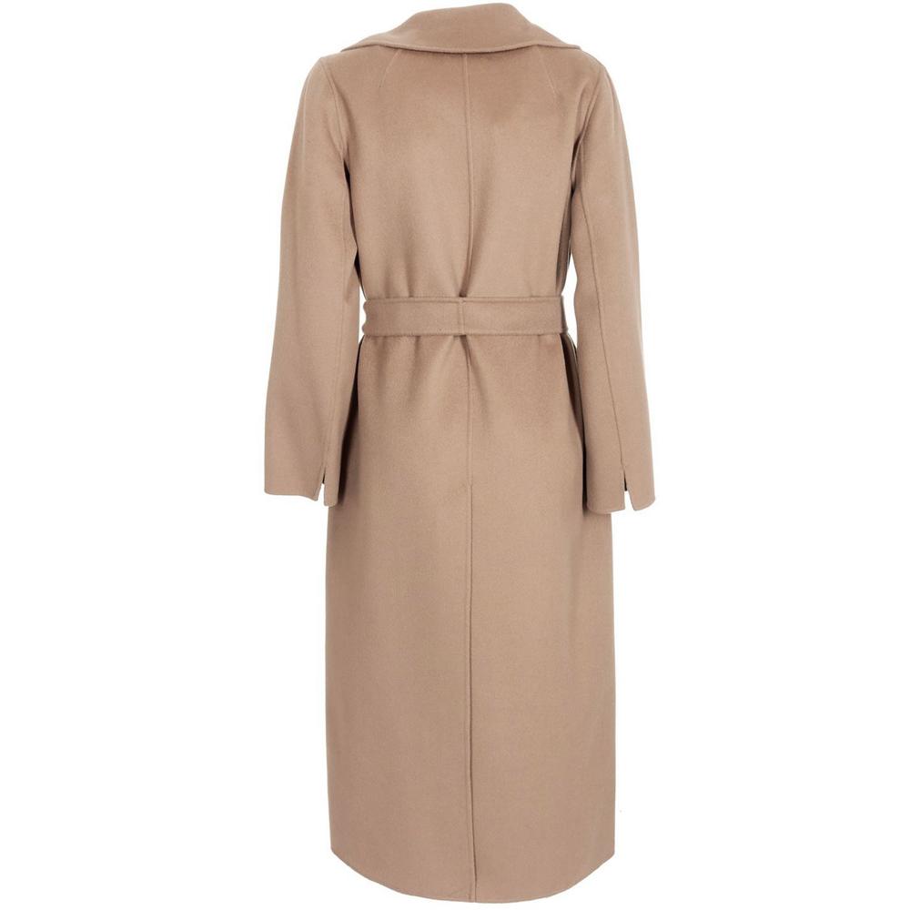 Max Mara Golden Sand Long Wool Coat 2429016043 007