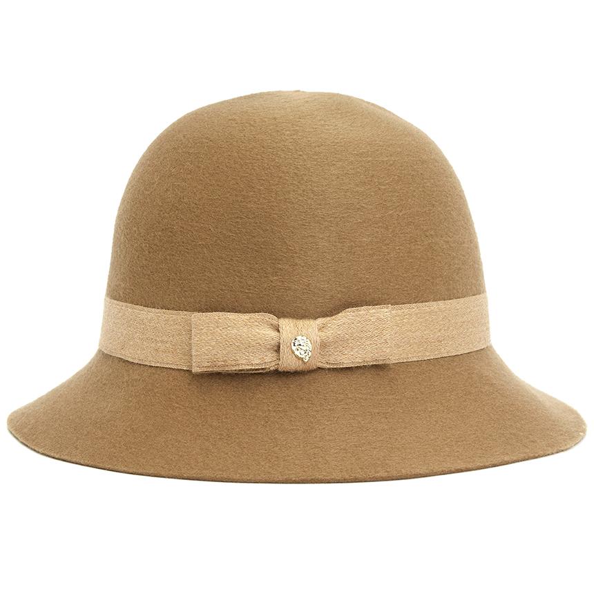 HELEN KAMINSKI Alfreda 6 Women’s Cloche Hat Camel