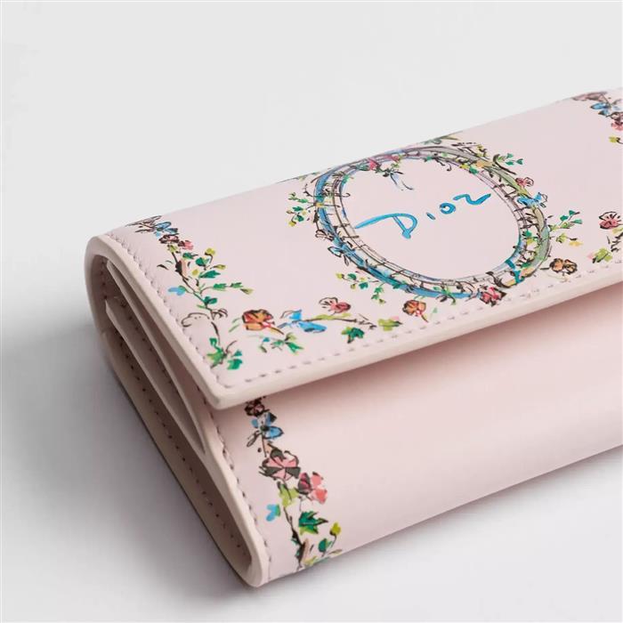 DIOR Dioriviera Glycine Compact Wallet