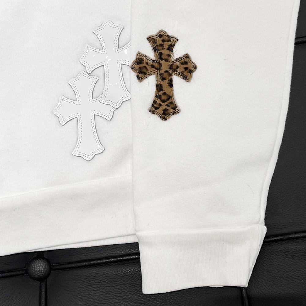 Chrome Hearts Paper Jam Patch White Sweatshirt Unisex