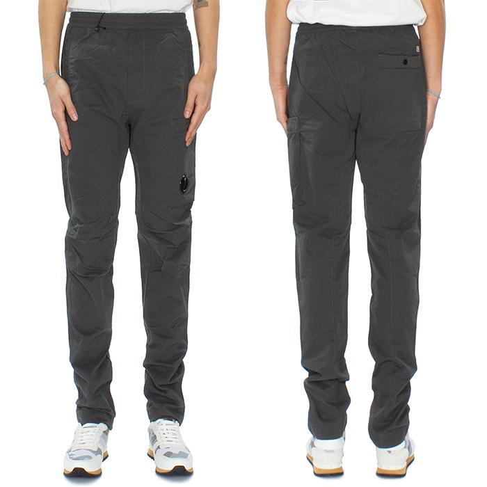 CP Company Diagonal Flat Nylon Cargo Pants Men's, Gray