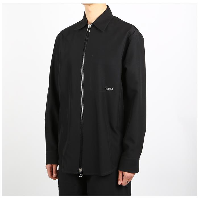 OAMC Ian Zip-Up Long Sleeve Shirt 28OAU58 PESOA009 001