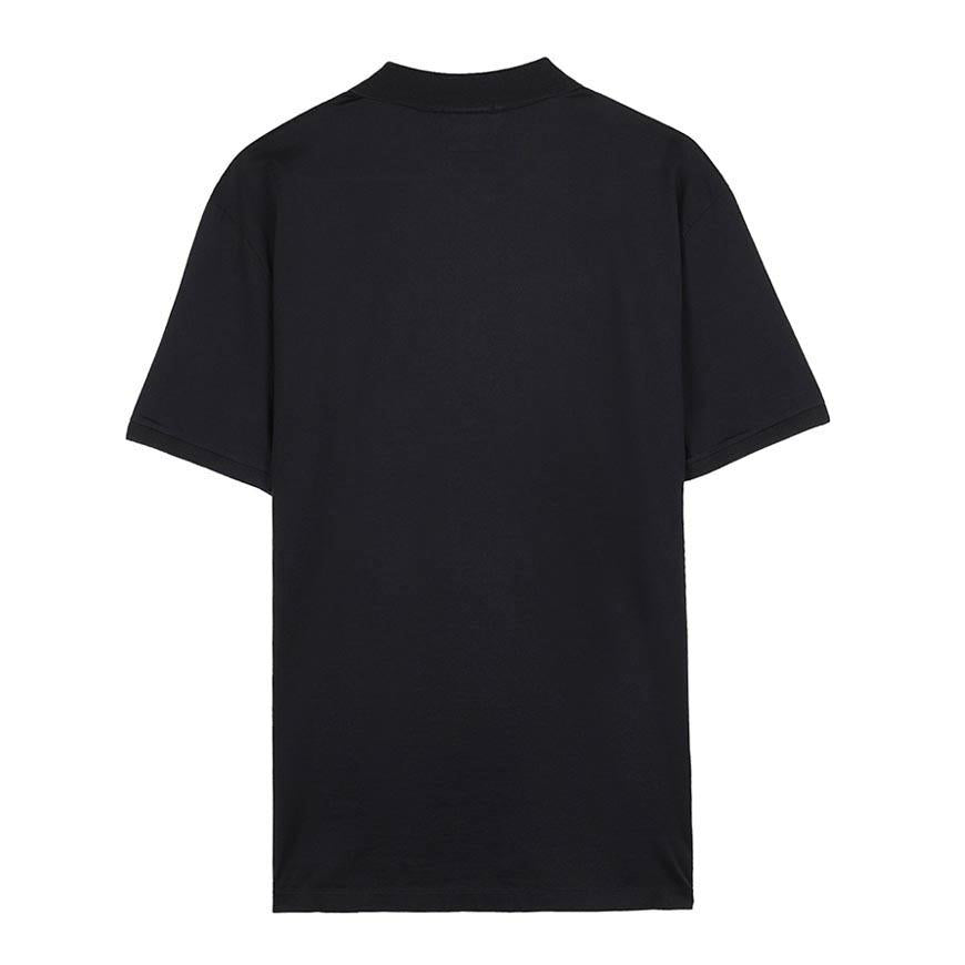 CP Company Men’s Jersey Gassato Polo Shirt Black