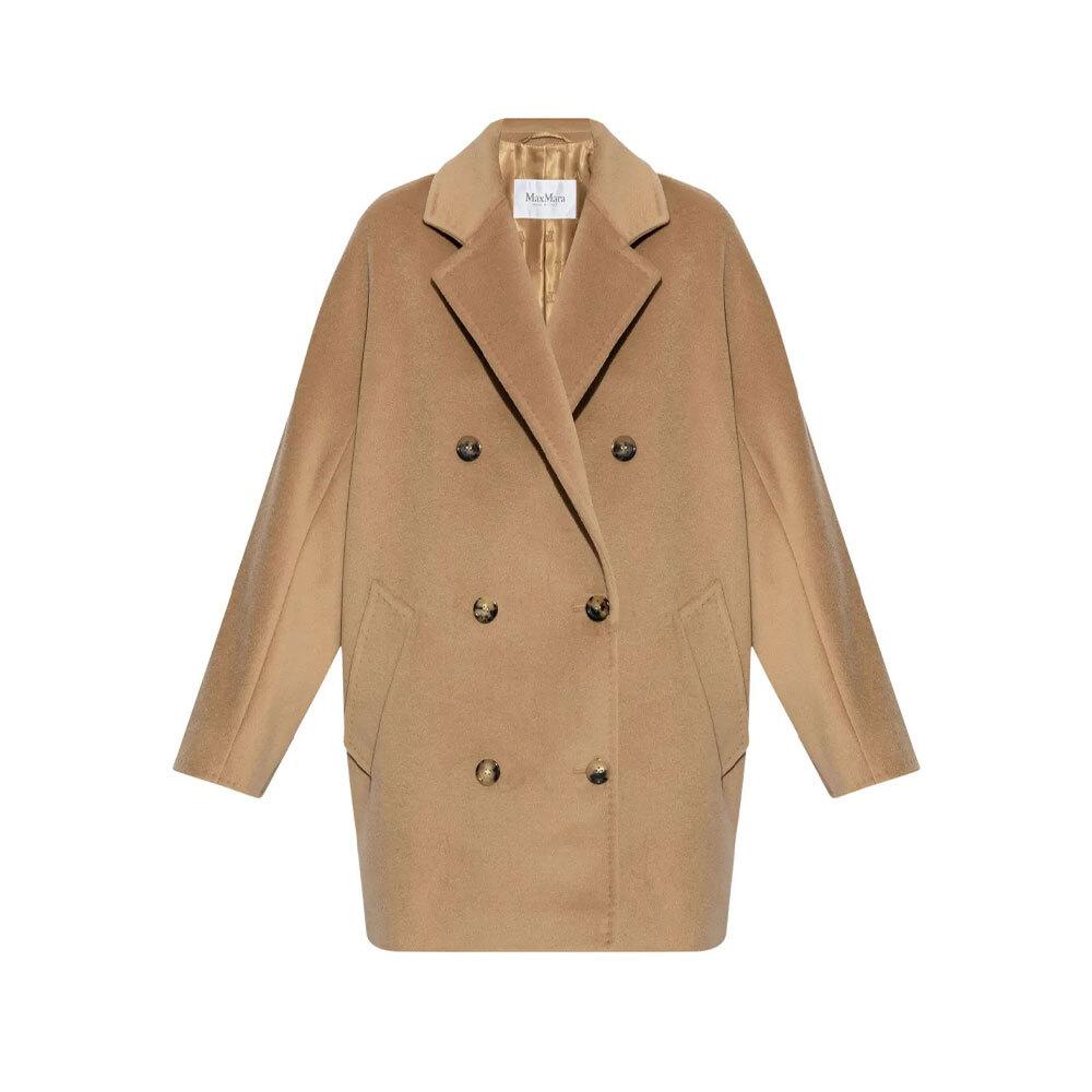 Max Mara Rebus Short Camel Coat 210860 11600