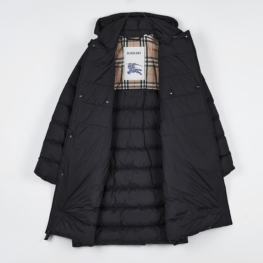 BURBERRY Women’s Mid-Length Hooded Down Puffer Jacket 8110313 W KENT A1189