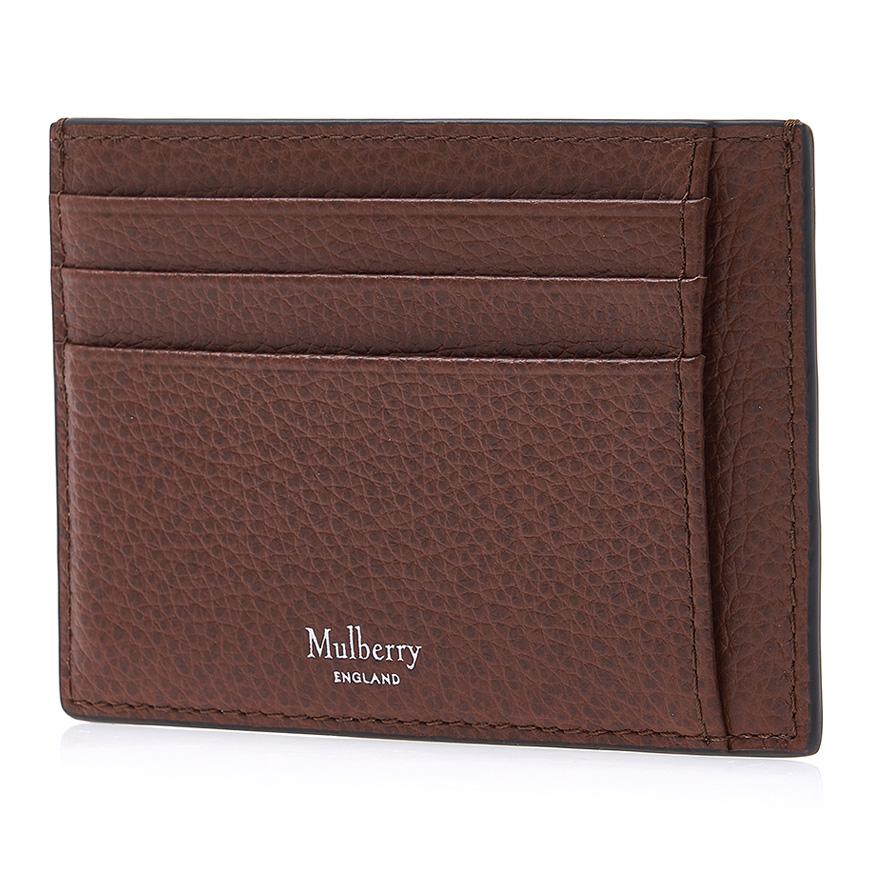 Mulberry Unisex Small Classic Leather Card Holder Wallet RL7423 552 G110