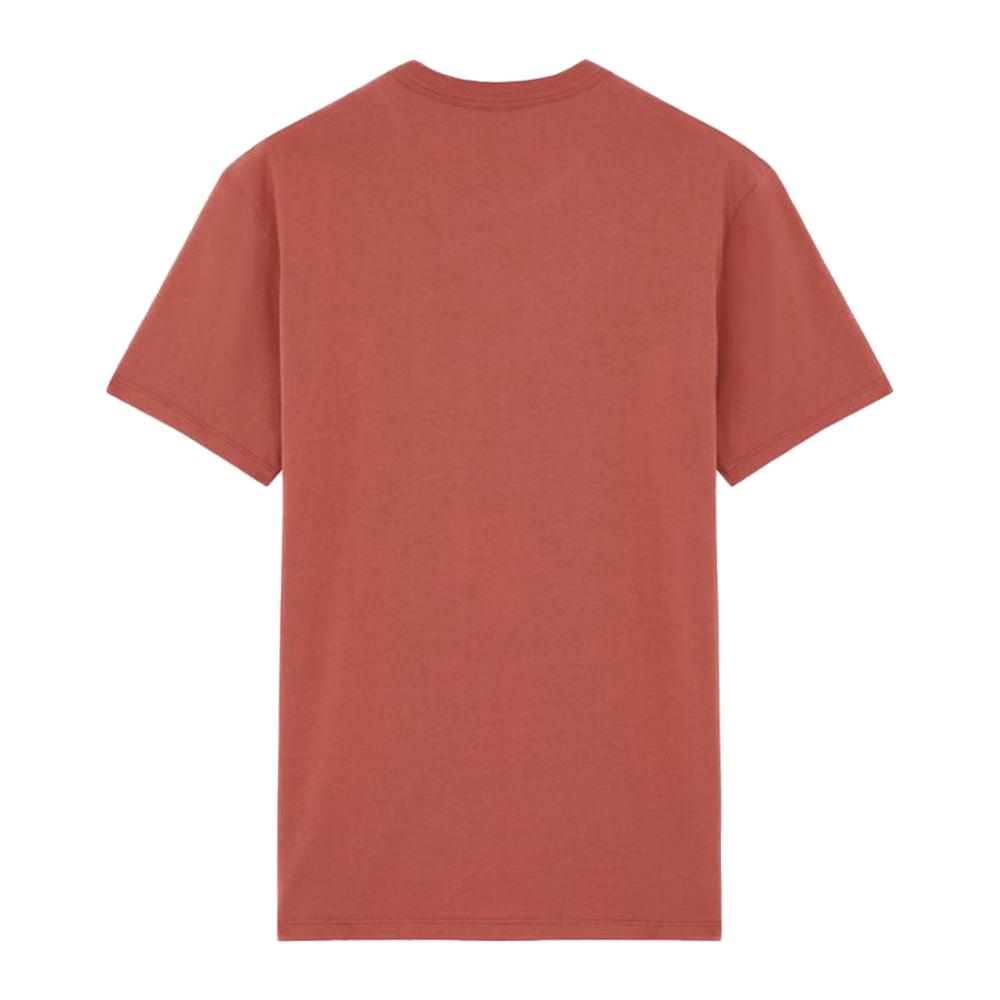 Maison Kitsune Women Big Pastel Fox Head Patch T-Shirt Dark Pink
