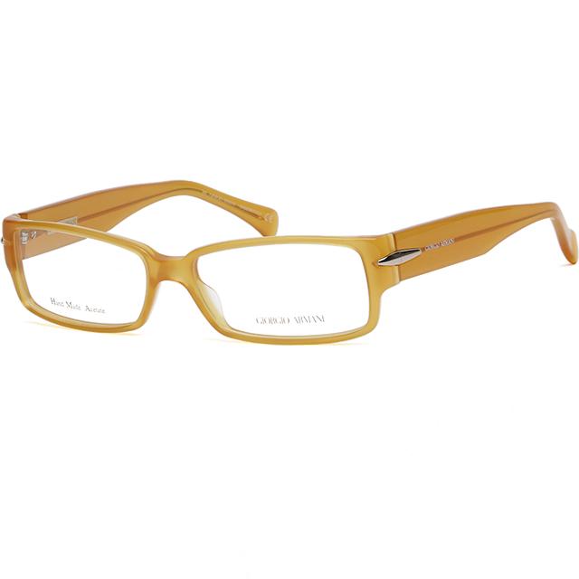 Giorgio Armani Minimalist Square Acetate Eyeglass Frames Unisex GA713 PD9