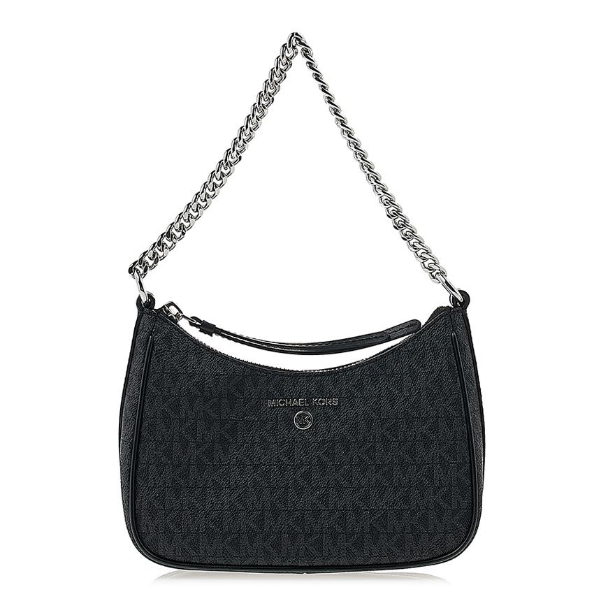 Michael Kors Jet Set Charm Chain Shoulder Bag Black