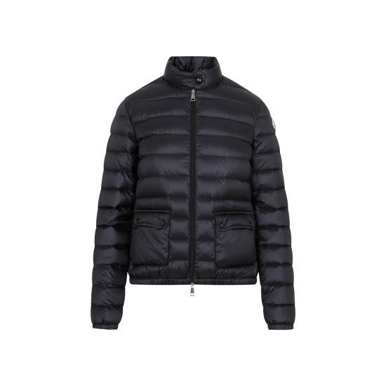 Moncler Black Lans Packable Short Down Jacket for Men