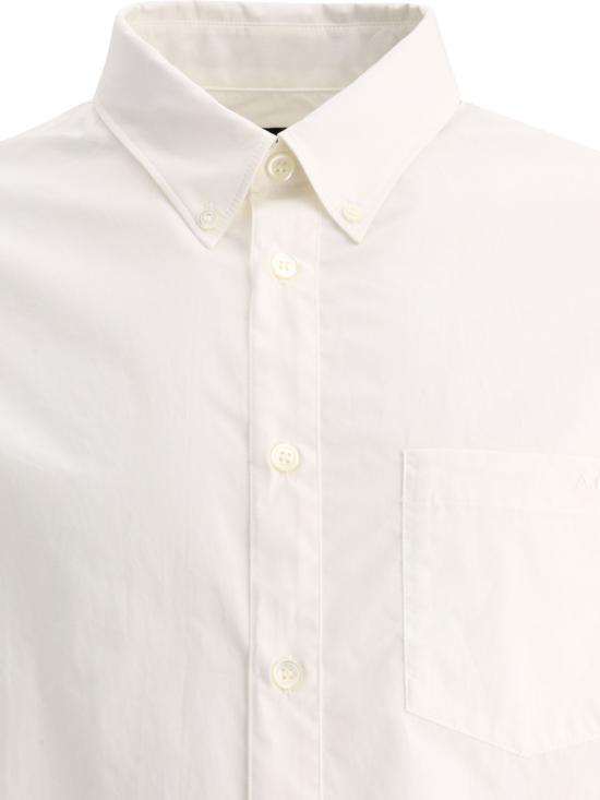 A.P.C. Long Sleeve Shirt for Men COEVDH12509AAB WHITE DOM