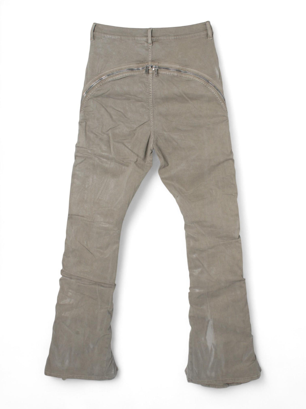 Rick Owens DRKSHDW Foil Stretch Denim Bolan Banana Jeans DU01D1363 SCF 08
