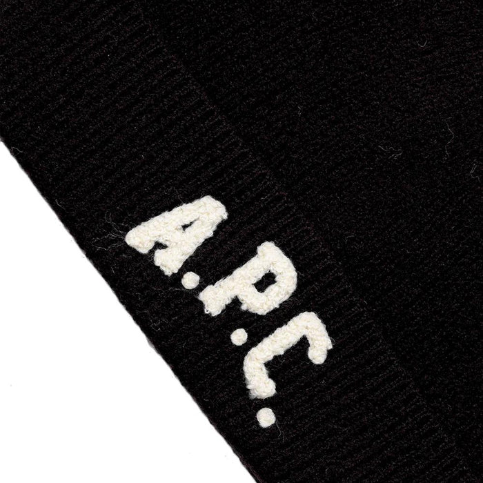 A.P.C. Axel Black Beanie WVBDK M25111 LZZ