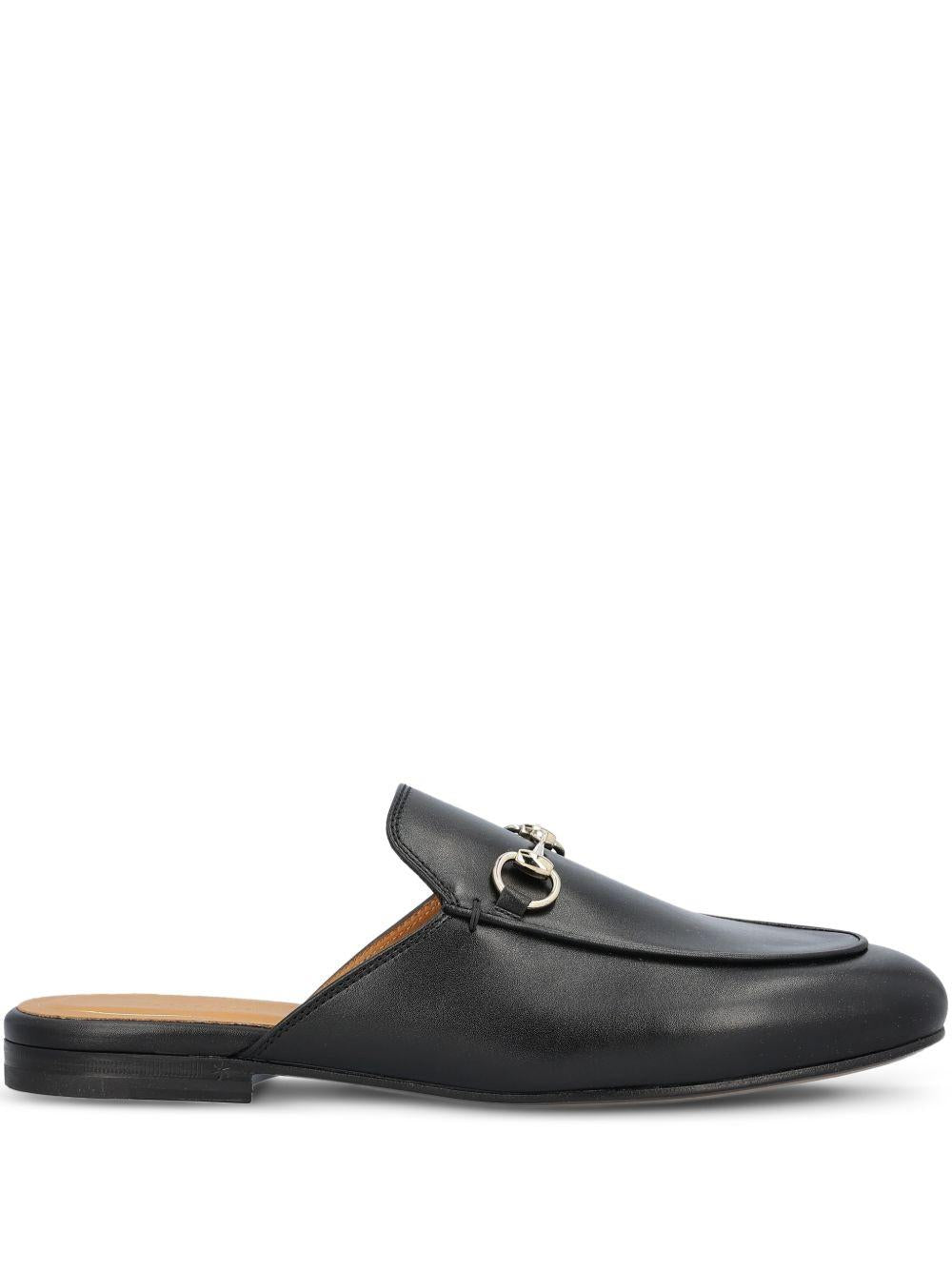GUCCI Black Leather Sandals