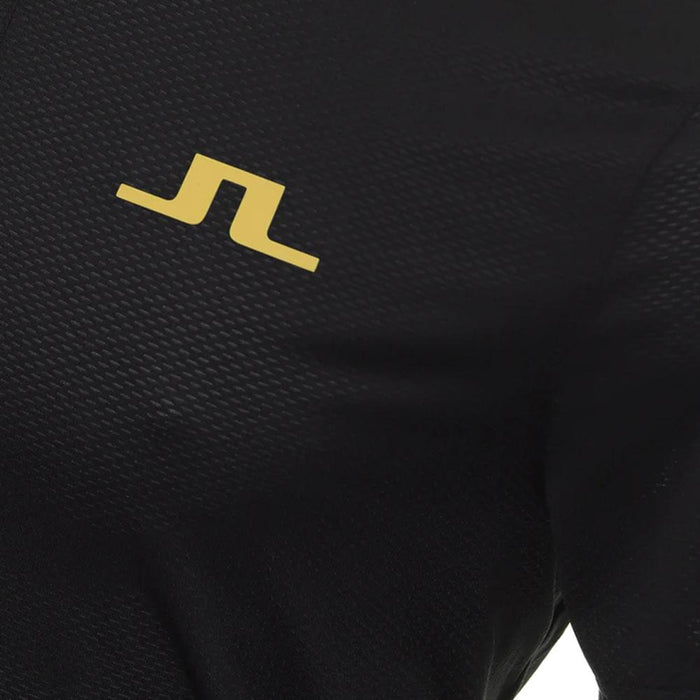 J LINDEBERG Bridge Regular Fit Polo T-Shirt Black