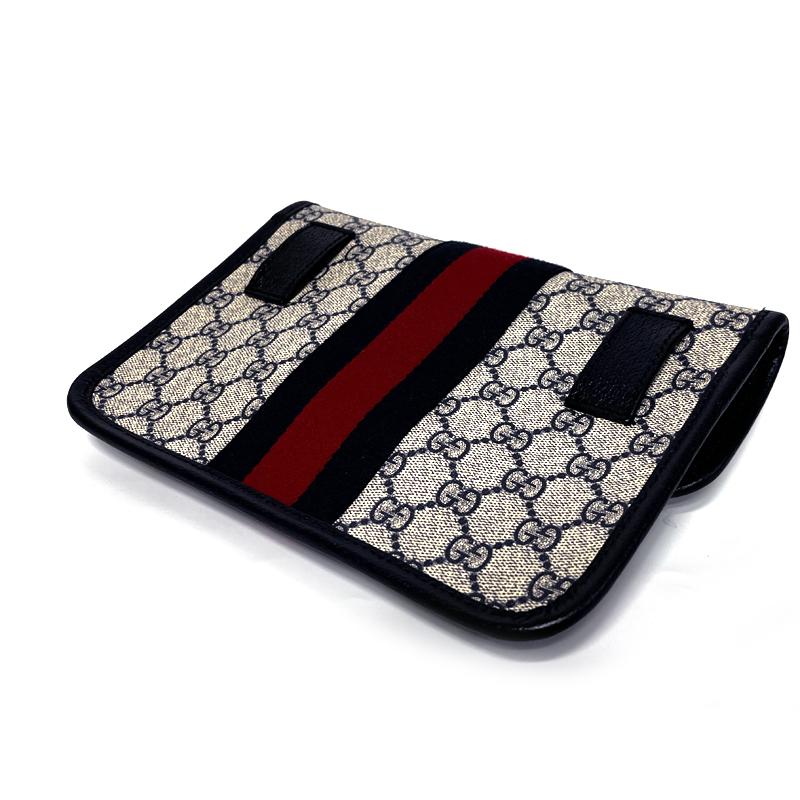 GUCCI Navy Unisex Belt Sling Bag Hip Pack Shoulder Bag 674081 96IWN 4076