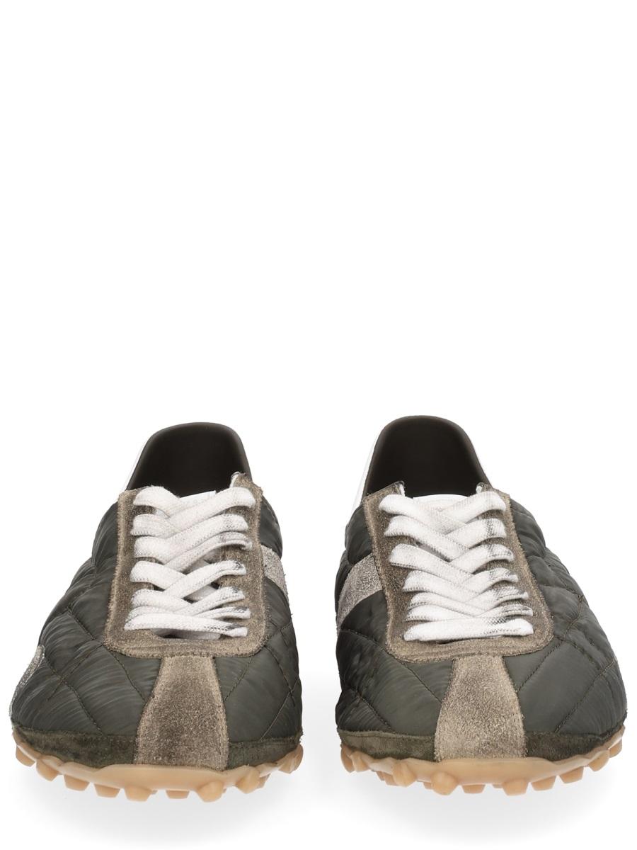 Maison Margiela White Leather Low-Top Sneakers