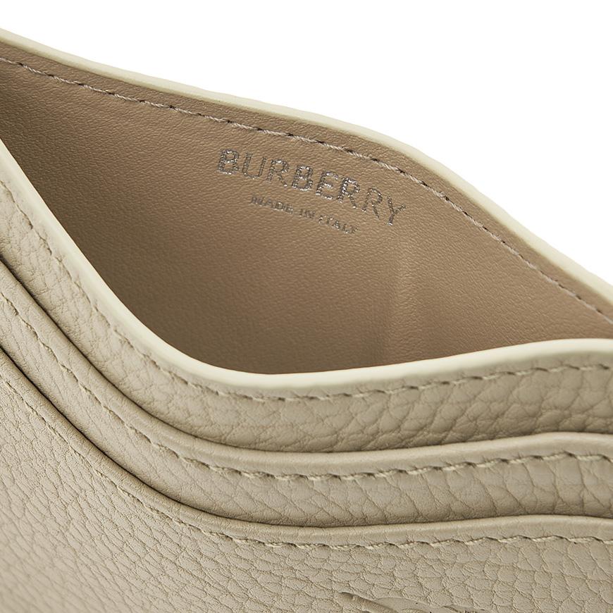 BURBERRY Rocking Horse Leather Card Case Wallet for Women