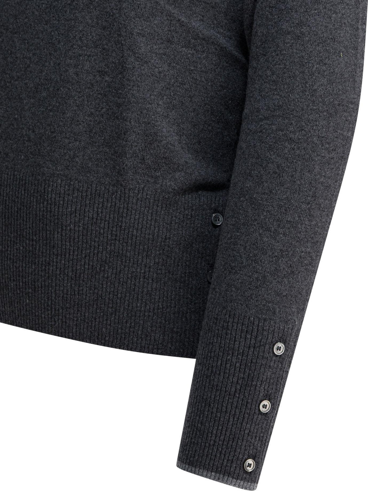 THOM BROWNE Long Sleeve Button-Up Shirt for Men