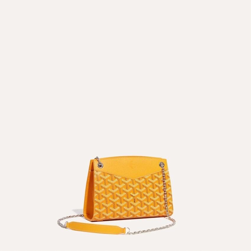 GOYARD Structured Rouette Mini Crossbody Bag Yellow Women ROUETSMINTY 08CL 08P