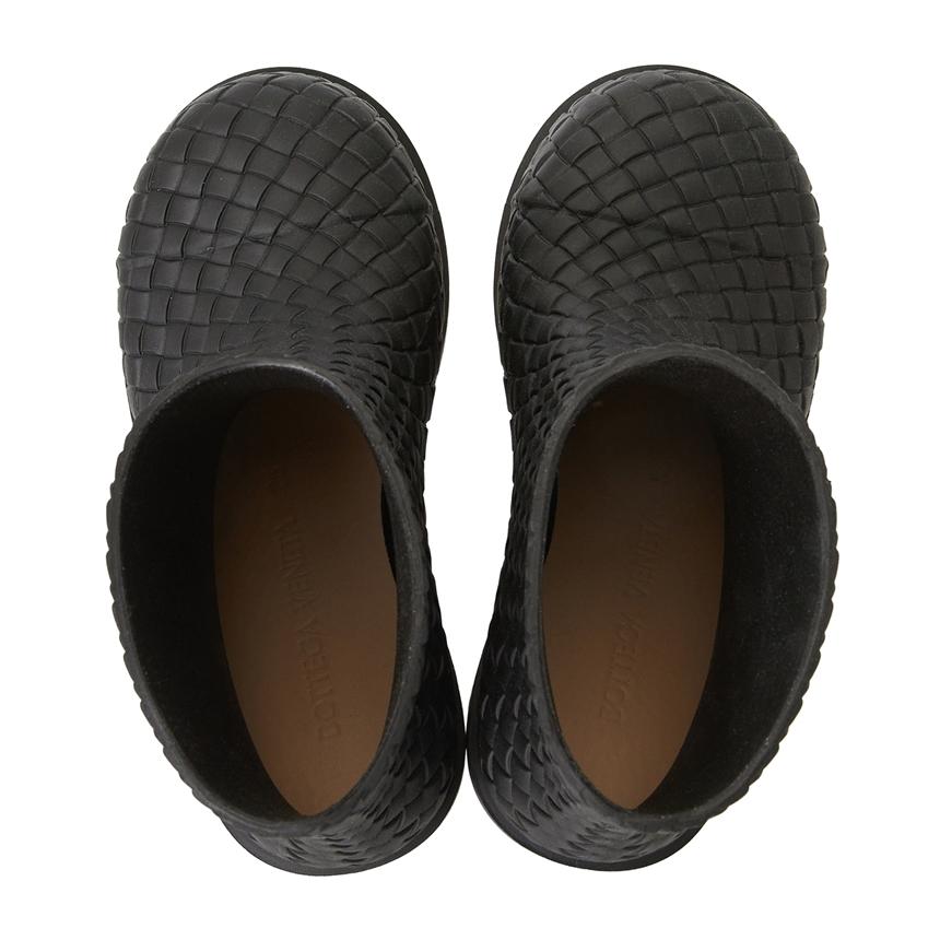 Bottega Veneta Fireman Women’s Black Leather Ankle Boots
