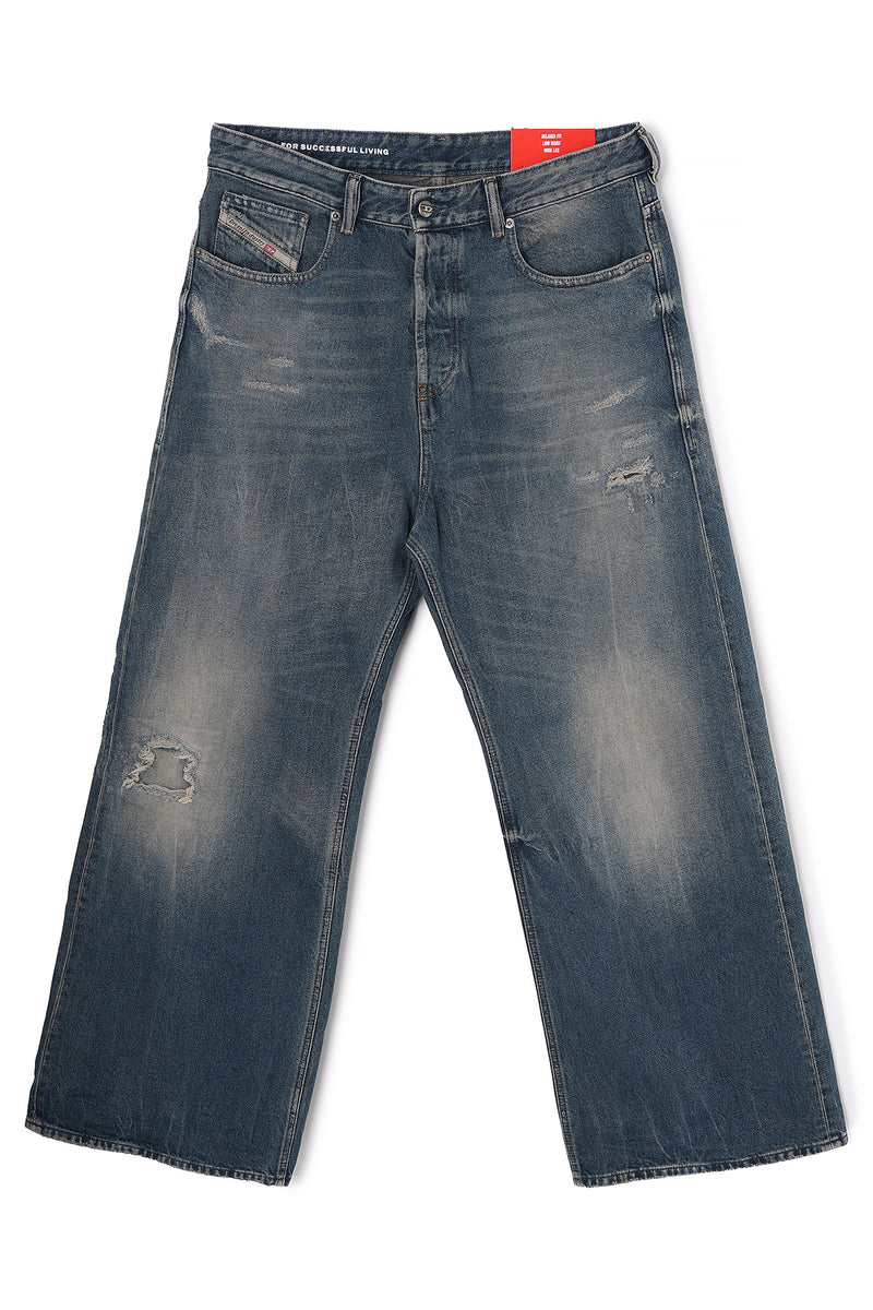 DIESEL 1996 DSIRE Relaxed Fit Denim Jeans Blue Unisex